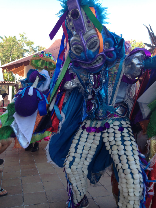 Carnival character in Dominican Republic
