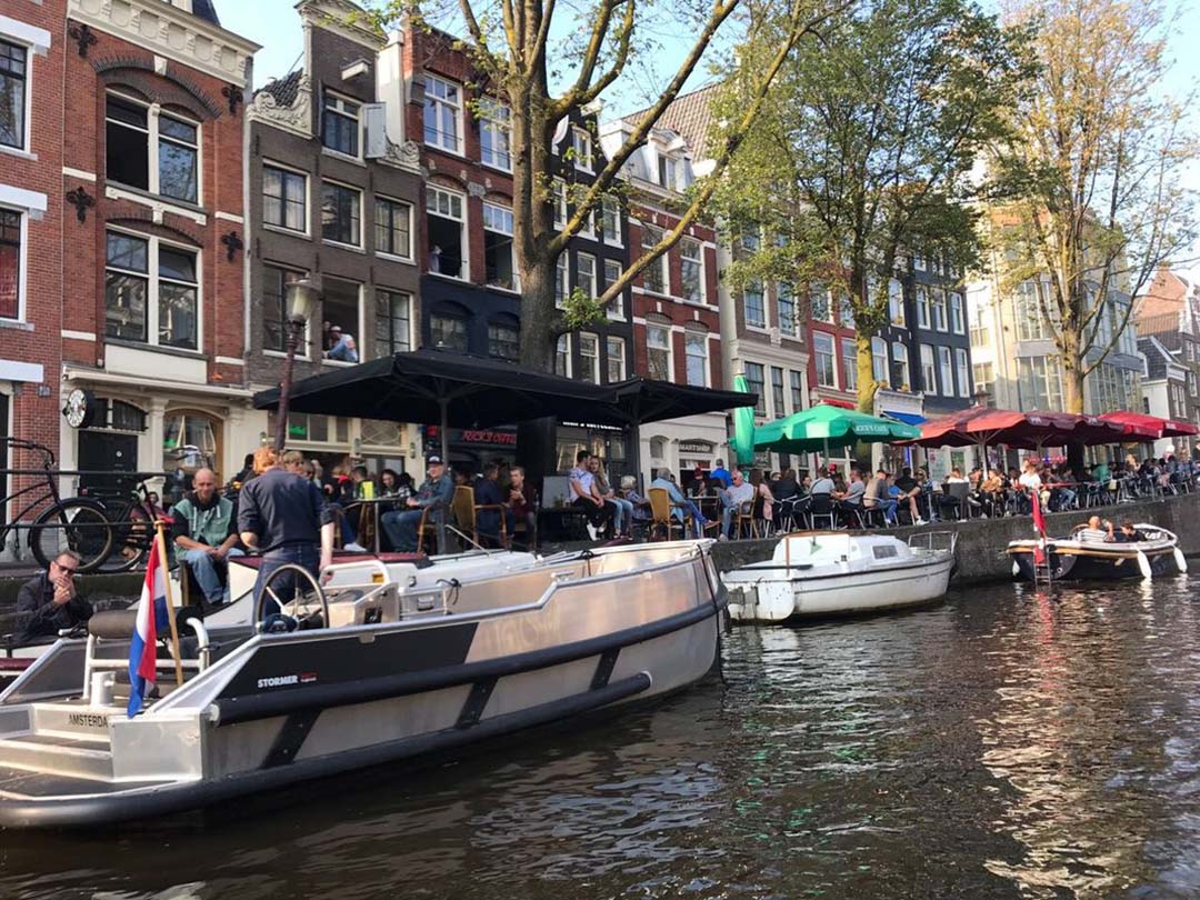 Private boat hire in Amsterdam
