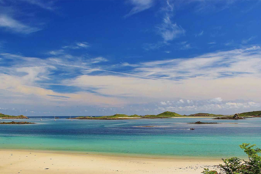 The Isles of Scilly beach