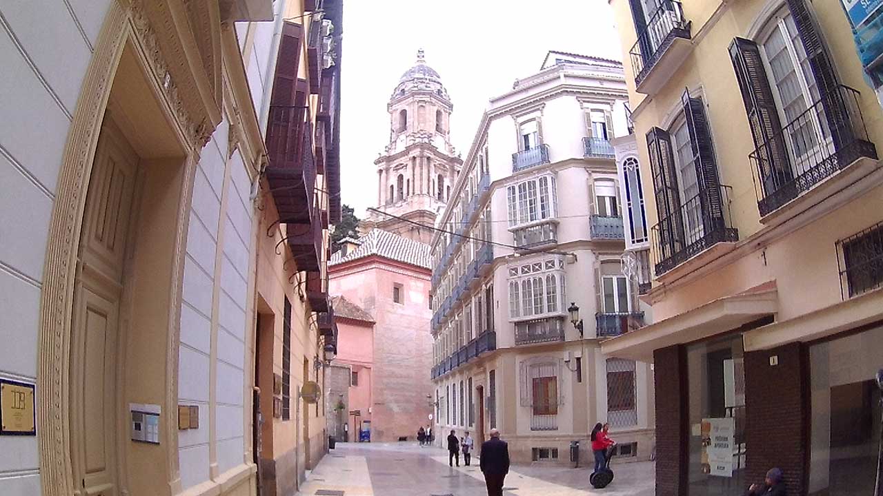 Malaga street view
