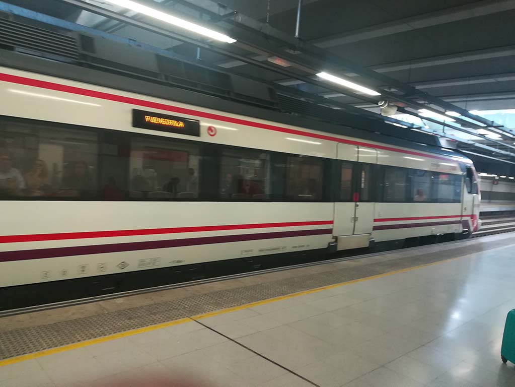 Malaga train